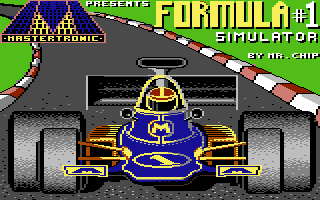 Formula 1 Simulator Title Screen